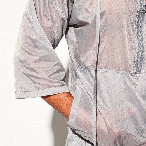 Chaqueta con capucha delgada a prueba de viento para playa con protección solar contra erupciones para hombre - Imagen 7 de 12