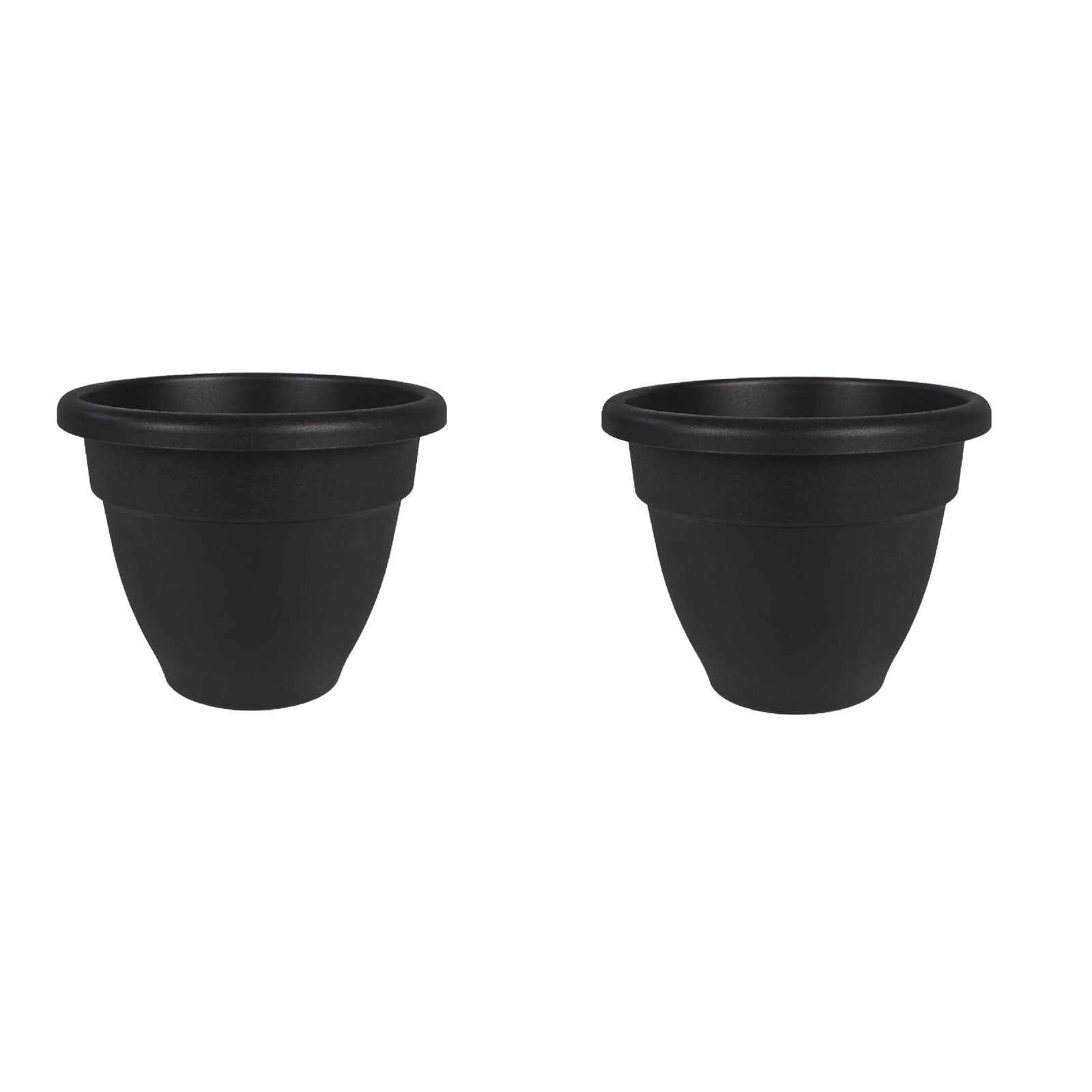 10 Inch Caribbean Planter - Lightweight Indoor Outdoor Plastic Plant Pot for ...