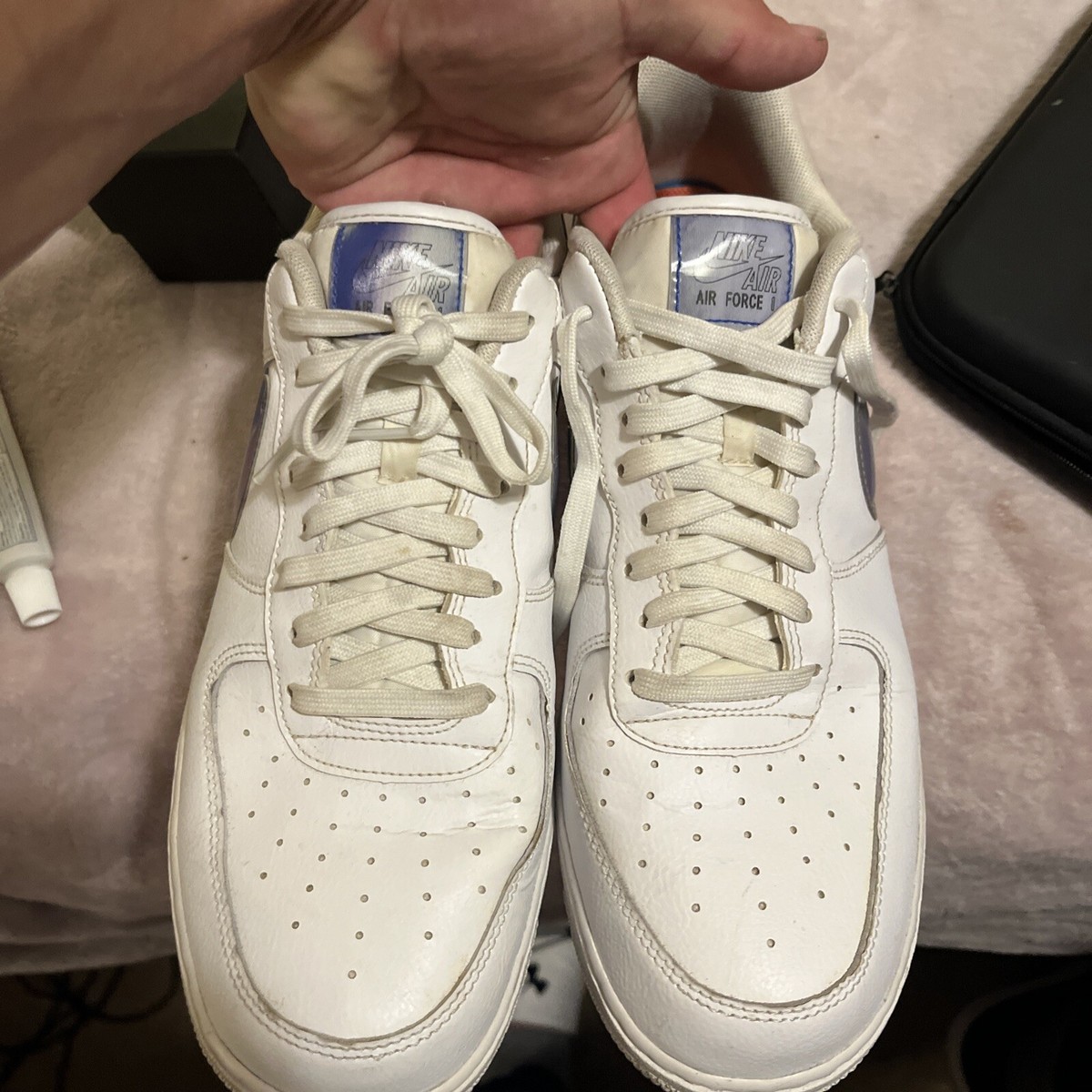 nike air force holographic swoosh