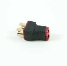 Deans T Plug Connectors Parallel Adapter 2 Male to 1 Female Connector