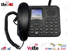 Telefono 4G LTE Fisso Hotspot Wifi Internet Bluetooth per SIM Menù Italiano