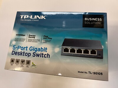 TP-LINK Technologies TP-Link (TL-SG105) 5-Ports External Switch