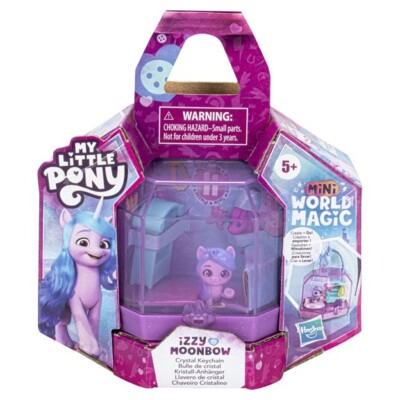 My Little Pony Izzy Moonbow Crystal Keychain  Mini World Magic Hasbro