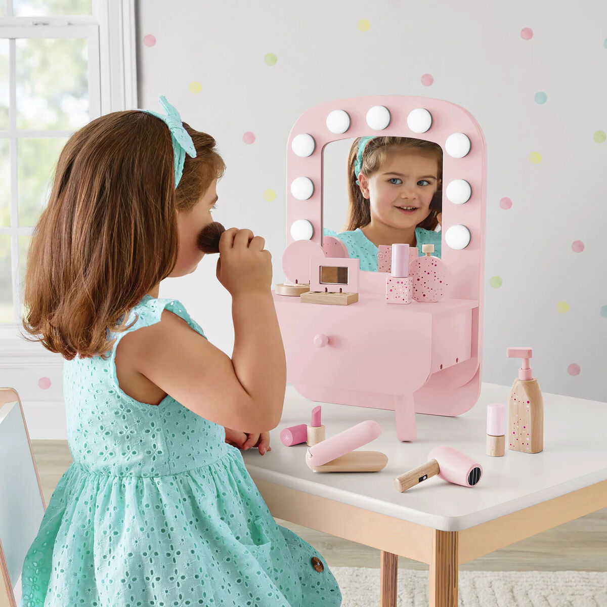 VANITY ME POLKA DOTS Maid. パープル vcsmd- VANITY ME POLKA DOTS Maid. パープル vcsmd-