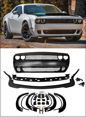 KOMPLETT STOßSTANGE VORNE FÜR DODGE CHALLENGER 2015 - 2022 HELLCAT STIL