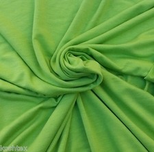Modal Spandex Fabric Jersey Knit by Yard Lemon Grass 9/12