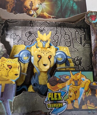 TRANSFORMERS RISE OF THE BEASTS FLEX CHANGERS CHEETOR Brand New