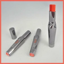 BeneFit They're Real Double Lip Lipstick And Liner FLAME GAME  x 3 Pc LOT .02 oz