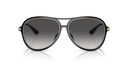 AUTHENTIC MICHAEL KORS MK2176U BRECKINRIDGE - BLACK W/DARK GREY GRADIENT - Picture 2 of 4