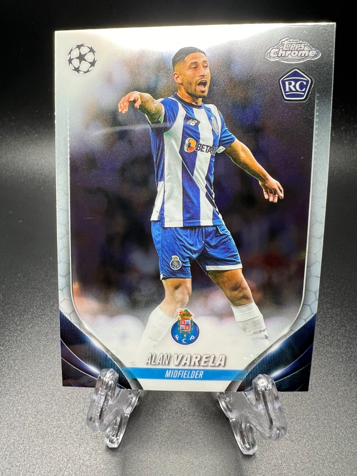 2023-24 Topps Chrome UEFA Club Competitions - #55 Alan Varela (RC)