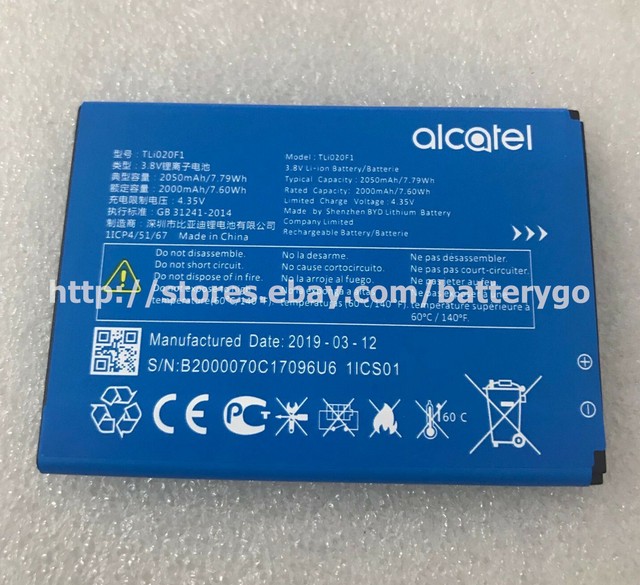 Tli020f1 аккумулятор alcatel