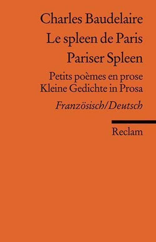 Thumbnail - Le Spleen De Paris /pariser Spleen | Charles Baudelaire | Taschenbuch
