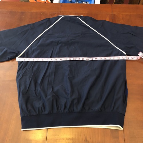Callaway Golf Windbreaker groß V-Ausschnitt Taschen Pull Over Herren Oberbekleidung SS blau - Bild 10 von 11