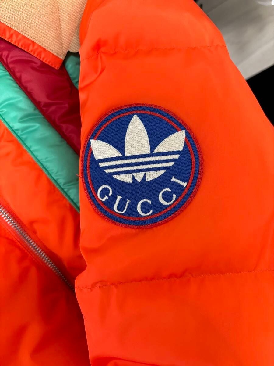 New GUCCI x adidas collaboration Down Jacket Vest 3Way size 46 M