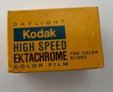 Kodak film. Highspeed Ektachrome color slides.NOS. exp. 6/1977 in cold storage.