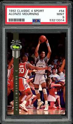 その他 Alonzo Mourning Auto psa9 panini Alonzo Mourning Autographed 2019 Panini Silver Prizm Signed