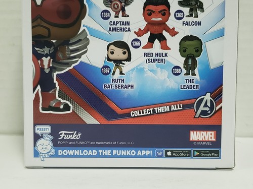 CAPITÁN AMÉRICA - Brave New World Funko POP! Figura Vinilo Marvel # 1364 EN STOCK - Imagen 13 de 15