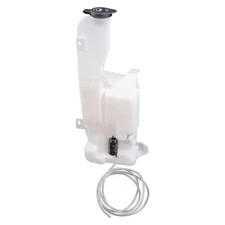 Windshield Washer Reservoir with Cap, Pump, Low Fluid Sensor Set for Trucks/SUVs