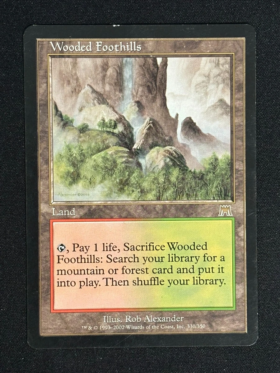 Wooded Foothills Magic: The Gathering Trading Card Games