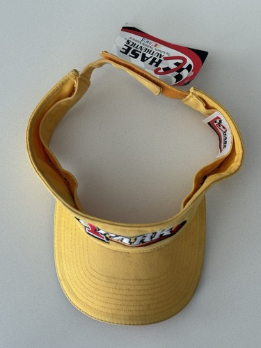 Nascar Steve Park #1 Chase Authentics Racing Strapback Schirmmütze gelb neu mit Etikett - Bild 5 von 9