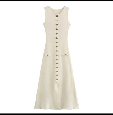 Short Sleeve Knitted Long Bodycon Dress