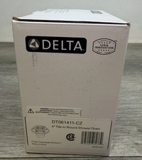 Delta DT061411-CZ 4" Tile-In Round Shower Drain - Champagne Bronze