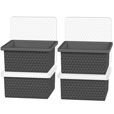 Silicone Freezer Molds for Soup Cube - 2-Cup Freezer Storage Container Tray w...