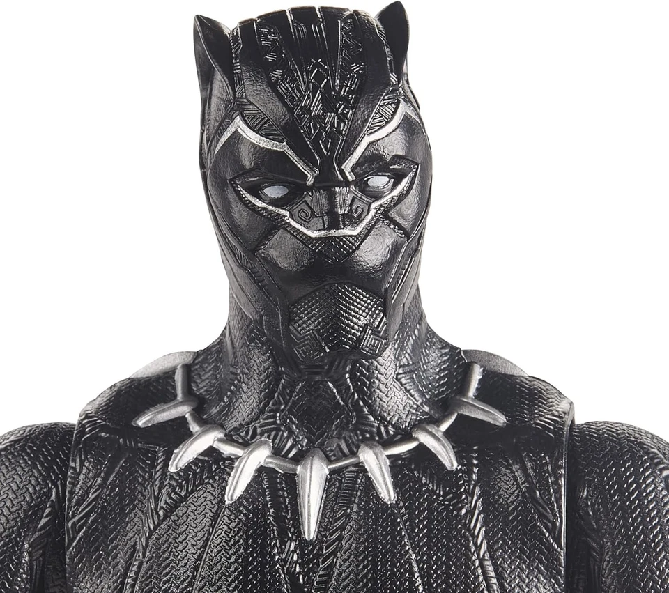 Figura de acción Marvel Black Panther Titan Hero 12" juguete para niños edades Foto 4 de 4