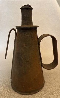 Vintage Railroad Torch Pot Oil Lantern with Wick No. X1138