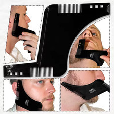 Men's Beard Styling Template Comb Shaping Guide Trimming Barber Tool