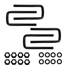Rear Leaf Spring Axle U-Bolt Kit 2-3/8" W x 6-5/8" L