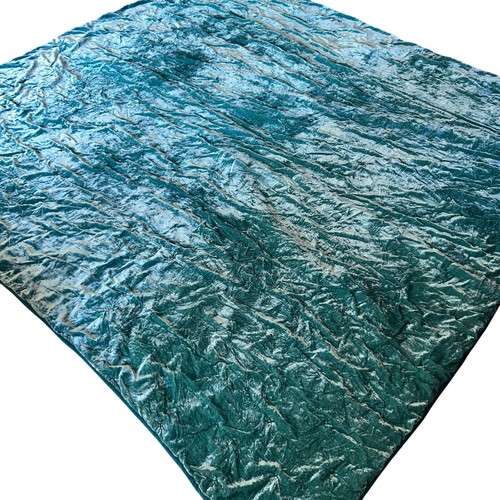 Velvet Comforter full queen Blue turquoise Boho OPAL HOUSE - Picture 2 of 7