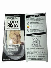 L’Oreal Colorista Hair Makeup GREY700 1-Day Washable Hair Color 1oz Blonde