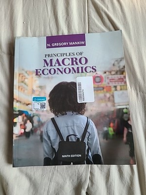Principles of Macroeconomics 9th E, MindTap Course, Paperback, by Mankiw