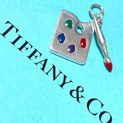 Tiffany & Co. Elsa Peretti Palette Charm Paint 925