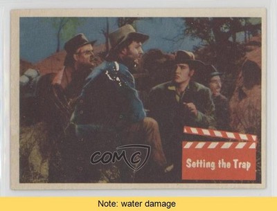 1956 Topps Bubbles Elvis Presley Setting the Trap #63 READ 0a3