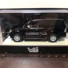 506 WiT’s 1/43 PAJERO SUPER EXCEED 2011 Diamond Black Mica Mini Car WITS Model