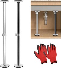 Undermount Sink Brackets Stainless Steel Adjustable Sink Legs Installation