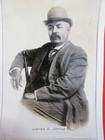 GEORGE SONTAG SILVER GELATIN COWBOY PHOTO PRINT RARE WEST 1800S TRAIN ROBBER EXC — photo 3