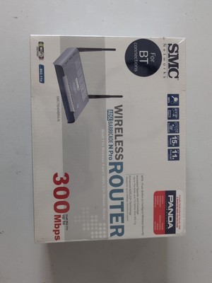 SMC Networks SMC7904WBRA-N WLAN ADSL Router 300Mbps | WiFi Access Point Swit