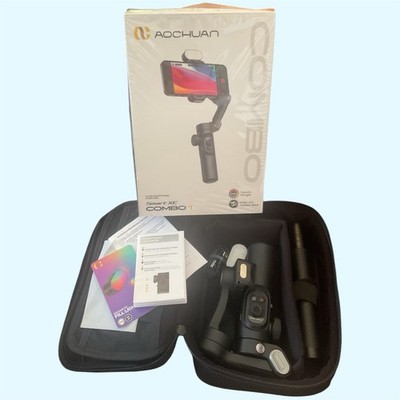 AOCHUAN Smart XE Combo 1   3-Axis Smartphone Stabiler + RGB Magnetic Light