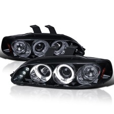 92-95 Honda Civic Led Glossy Black Projector Headlights 92-95 Honda Civic Led Glossy Black Projector Headlights