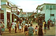 Point Pleasant Jane Logan Ice Cream Boardwalk New Jersey Postcard G15