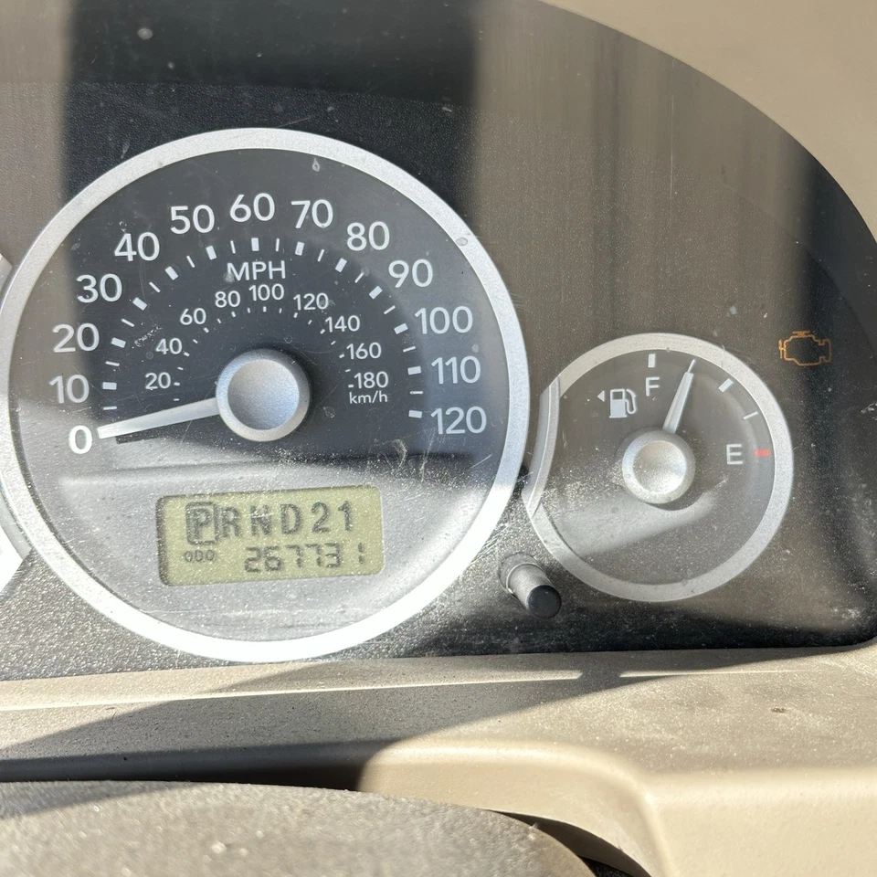 Mercury Mariner 2007 3,0 L velocímetro cuadro de instrumentos centro de mensajes 06 07 Foto 4 de 4