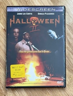 Halloween II 2 (DVD 1981) Jamie Lee Curtis, Donald Pleasence Horror NEW SEALED