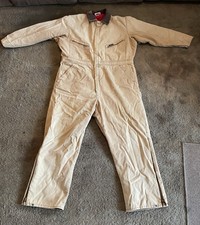 Dickies Coveralls Mens Chest 46/48 Medium Quilt Lined Detroit Duck Canvas Work