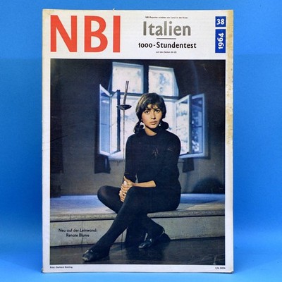 NBI 38 1964 Renate Blume Erfurt TV Light Bulb Factory Italy Gietzelt M