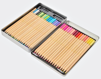 Buntstifte Set 36 Premium Farbstifte In Metallbox Zeichnen Malen Skizzieren Neu