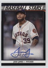 2020 Topps Baseball Stars Black 96/199 Josh James #BSA-JJ Auto 0l44