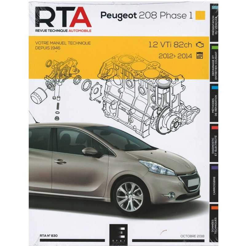 Revue technique automobile Peugeot 208 pour vos week-ends de mécanique